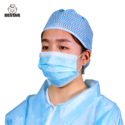 OEM IIR OSFA หน้ากากป้องกันฝุ่นแบบใช้แล้วทิ้งทางการแพทย์
