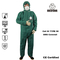 Type 5 6 SMS ผ้าคลุมกันน้ำแบบใช้แล้วทิ้ง Type 5 &amp; 6 Suit With Hood For Asbestos